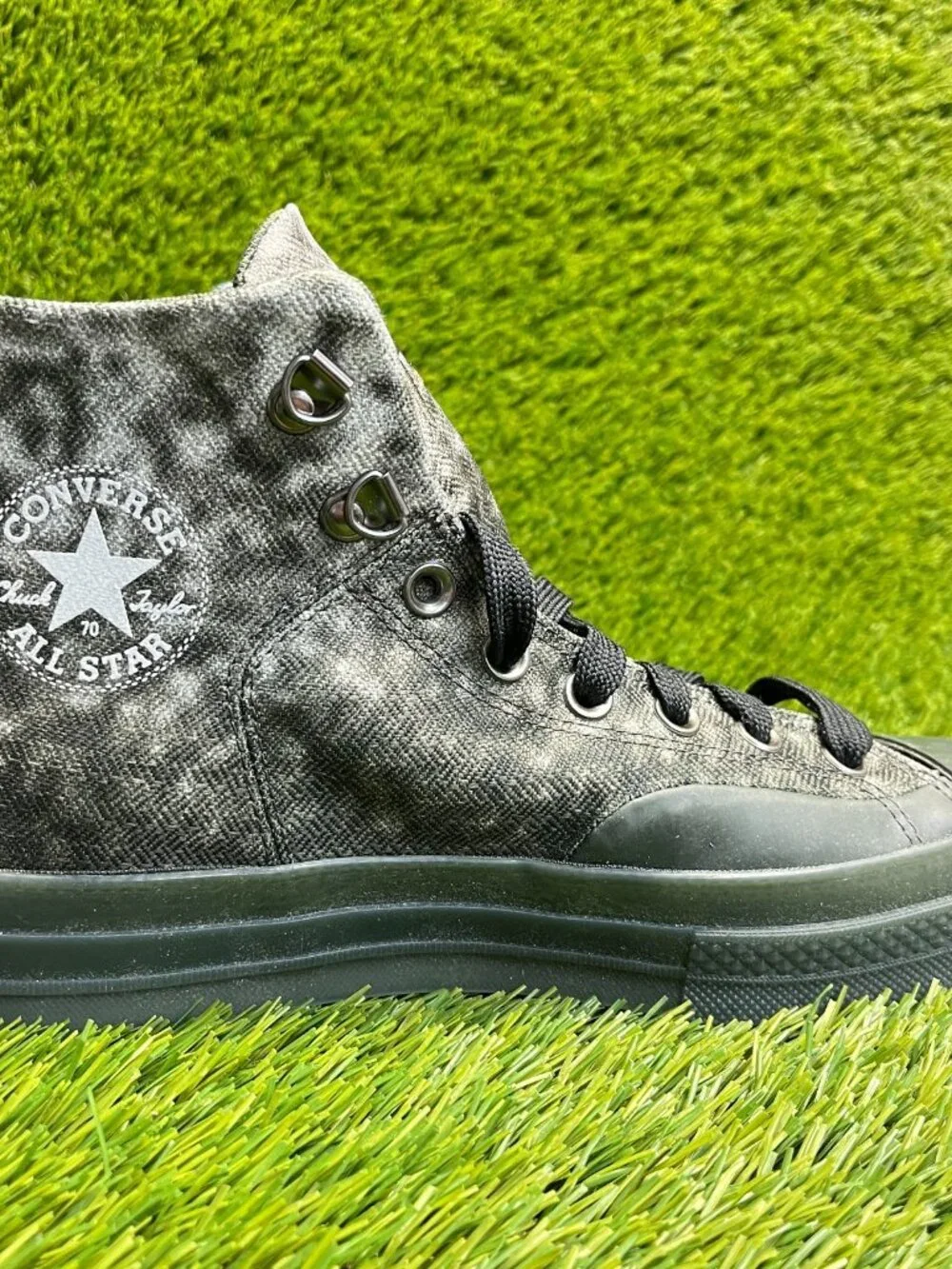 Converse x Patta  Chuck 70 Marquis Hi Mens Size 9 Green Athletic Shoes Sneakers - Picture 4 of 10